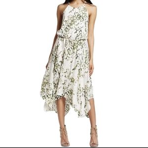 Mossimo Boho Halter Handkerchief Midi Flowy Large Dress